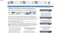 Desktop Screenshot of aafminstitute.com