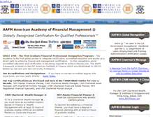 Tablet Screenshot of aafminstitute.com